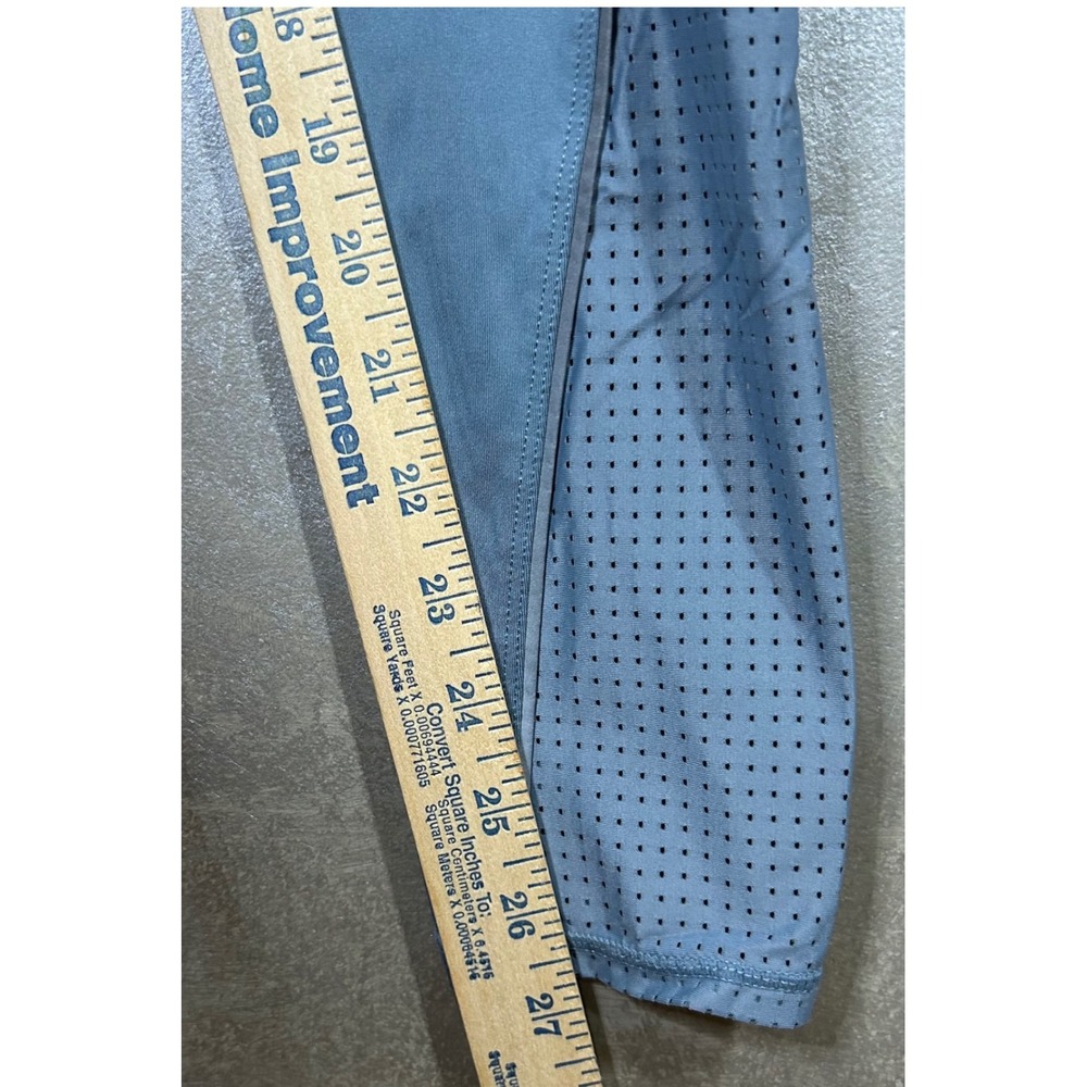Fabletics Womens Small Gray‎ High Waisted Workout Leggings Drawstring Activewear - Picture 8 of 16